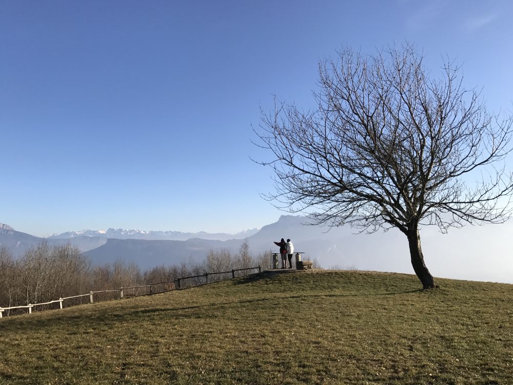 Parménie vue du centre d'accueil